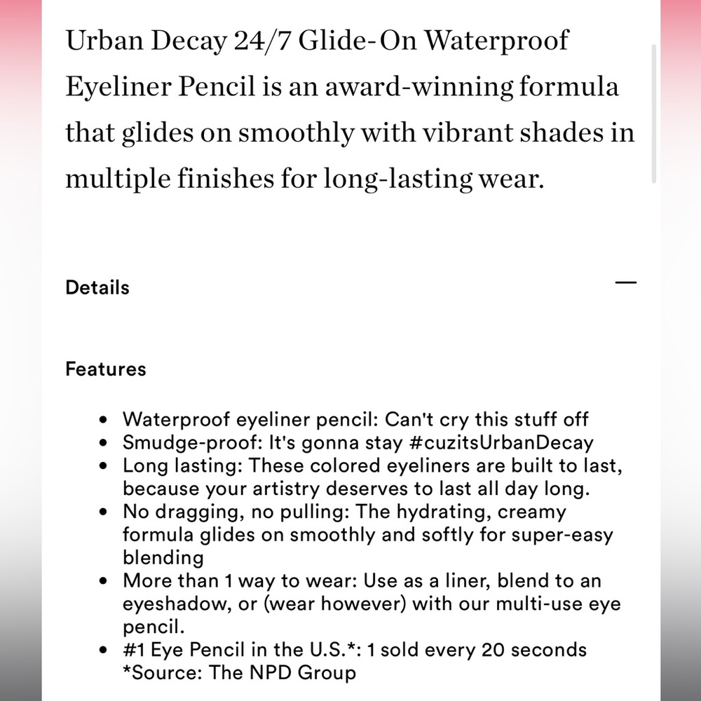 ‘Yeyo’ 24/7 Glide-On Waterproof Eyeliner Pencil - Picture 10 of 12
